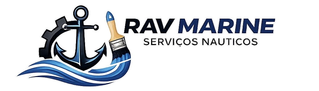 Logo Rav Marine - Serviços Náuticos Especializados em Guarujá SP